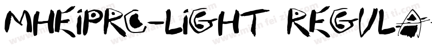 MHeiPRC-Light Regula字体转换